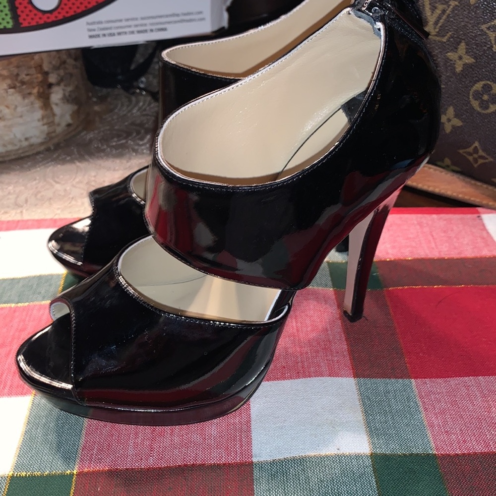 Jimmy Choo Patent Leather Lagoon Heels size 36 - Picture 4 of 16